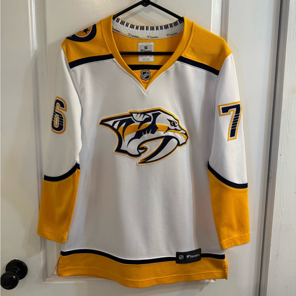Fanatics Nashville Predators Breakaway Away Jersey White Subban Small #67